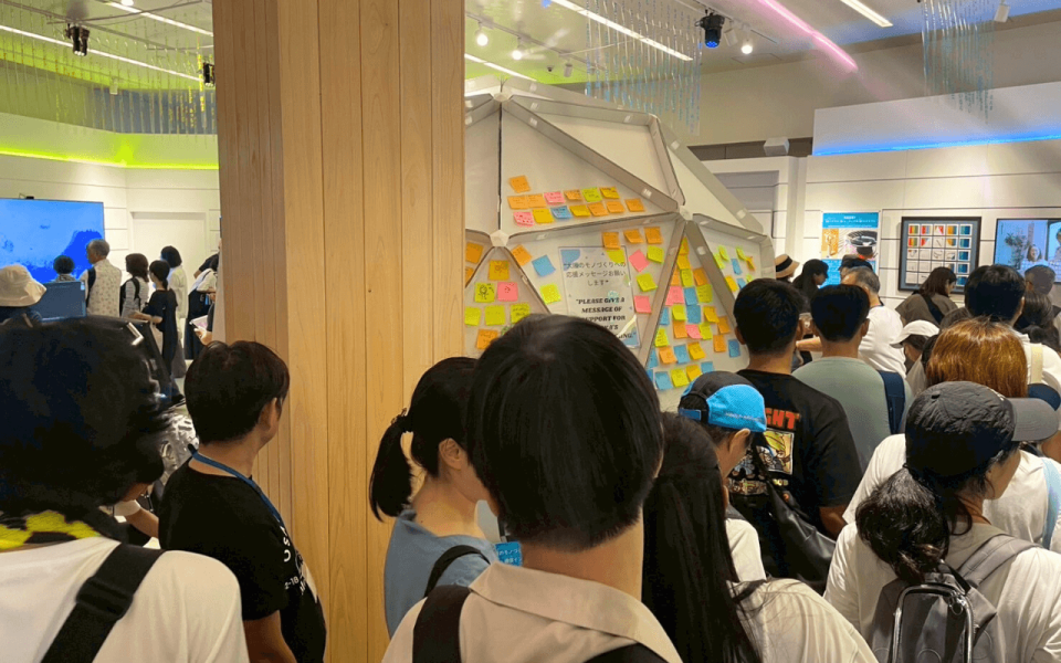 OSAKA町工場EXPO　大阪関西万博　大阪ヘルスケアパビリオン出展ブースの様子